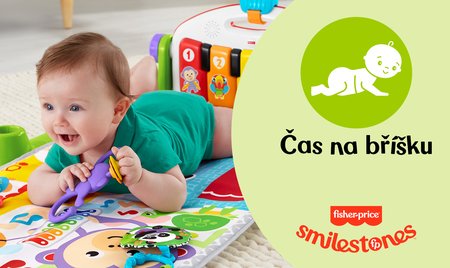 Fisher-Price smilestones Čas na bříšku