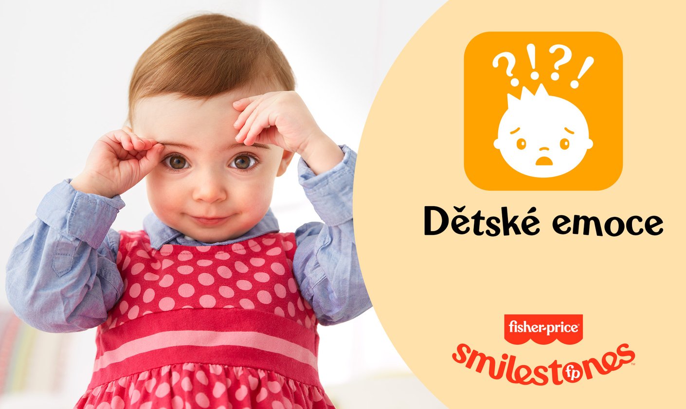 Fisher-Price smilestones Dětské emoce