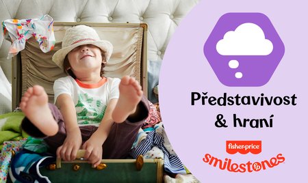 Fisher-Price smilestones Představivost