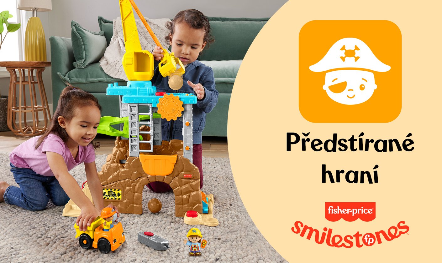 Fisher-Price smilestones Předstírané hraní