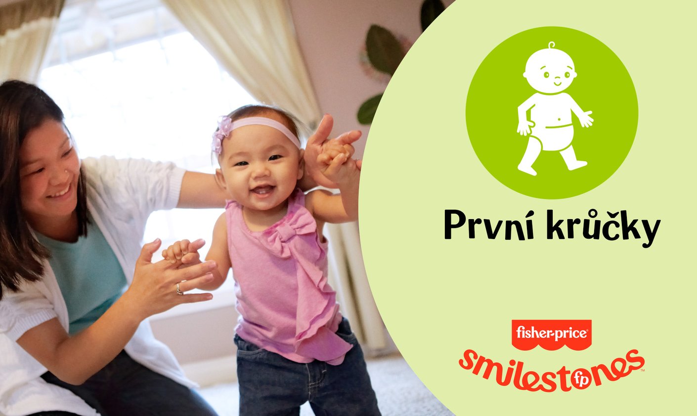 Fisher-Price smilestones První krůčky