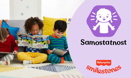 Fisher-Price smilestones Samostatnost