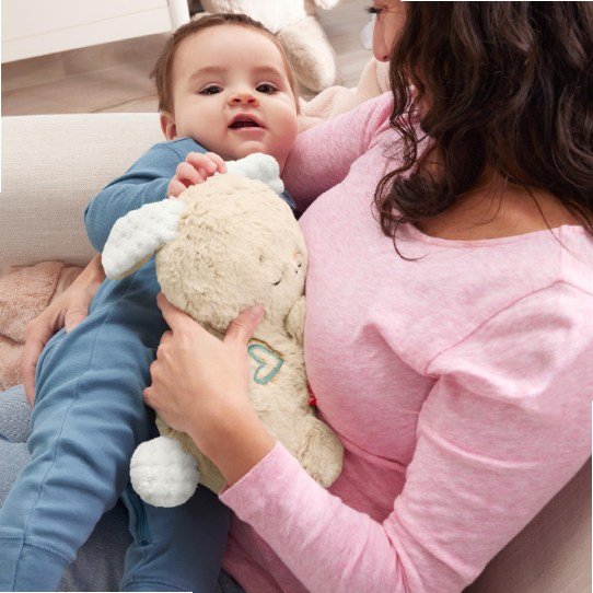 Králíček se zklidňující hudbou Fisher-Price