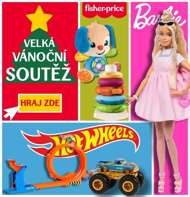 Vánoční soutěž Mattel